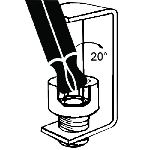 Juego de 8 llaves en L Torx punta-bola